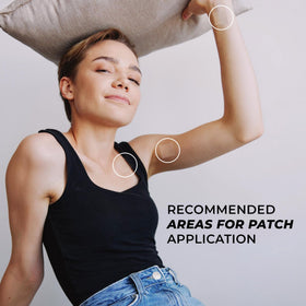 LIKECOZY Patches de soutien au sommeil - arrière du produit