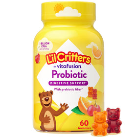 Lil Critters Gummies Probiotiques 60 gélifiés en boîte