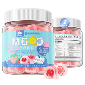 LILICARE Gummies Calm 120ct pot avant avec étiquette