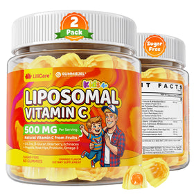 LILICARE Gummies Vitamine C 500mg 1000mg paquet avant