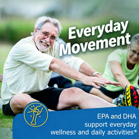 LILICARE Huile d'Algue Omega 3 gélules sur une table en bois