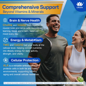 LILICARE Multivitamines Methylées ingrédients naturels