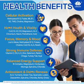 LILICARE Multivitamines Methylés côté avec étiquettes