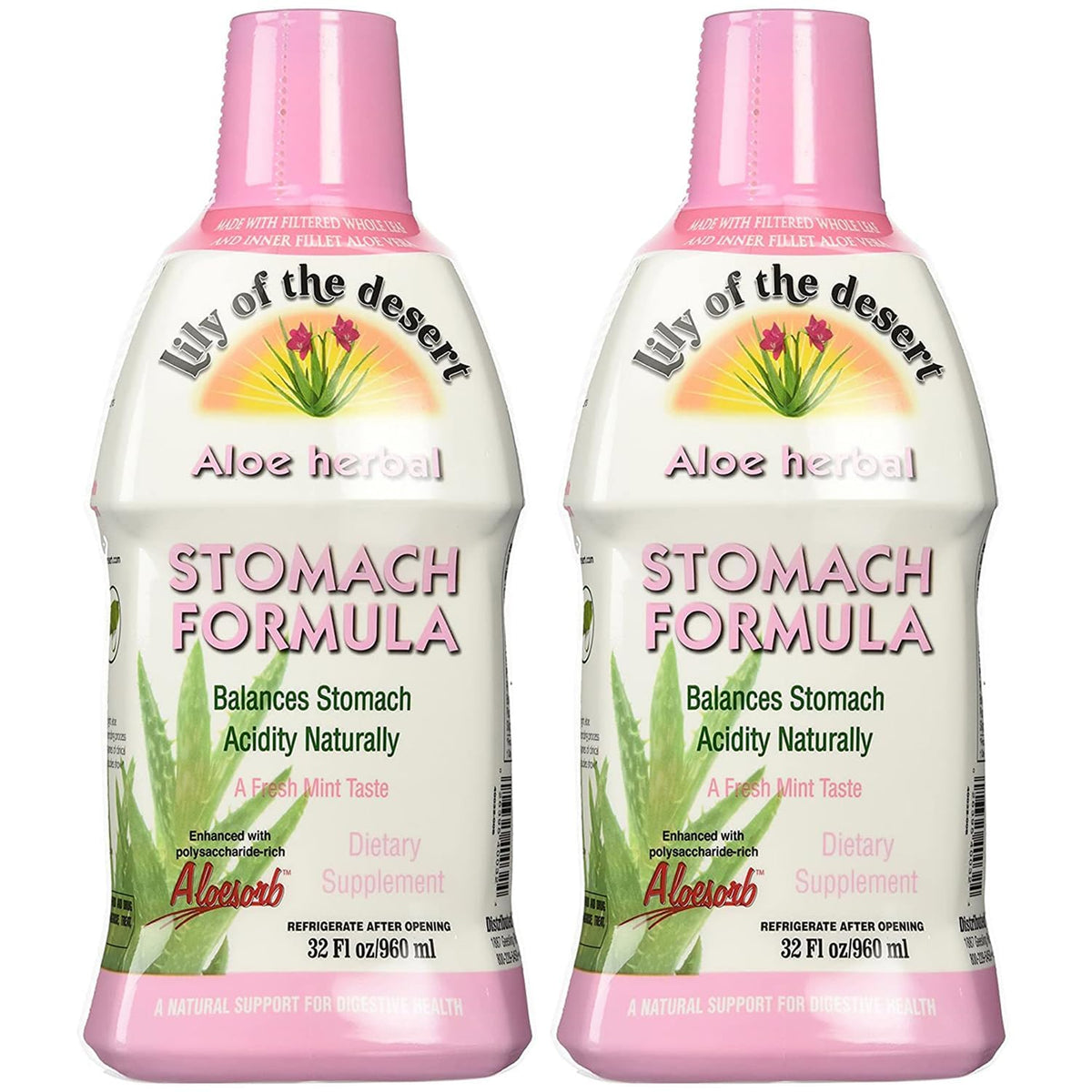 Lily Of The Desert Formule Stomachale 946 ml bouteille vue de face