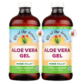 Lily Of The Desert Jus d'Aloe Vera 2-Pack vue avant