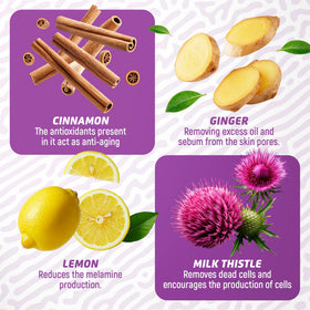 LILYMOON Glutathione capsules avec ingrédients