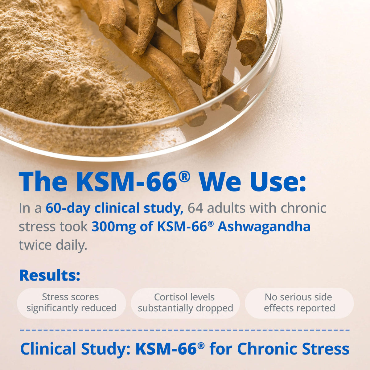 LincNutri KSM-66 Ashwagandha avec ginseng et champignons