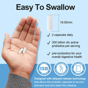 Linkvibe Probiotiques - étiquette du produit