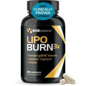 Lipo Burn BHB Complément Alimentaire Real Ketones 68g vue avant
