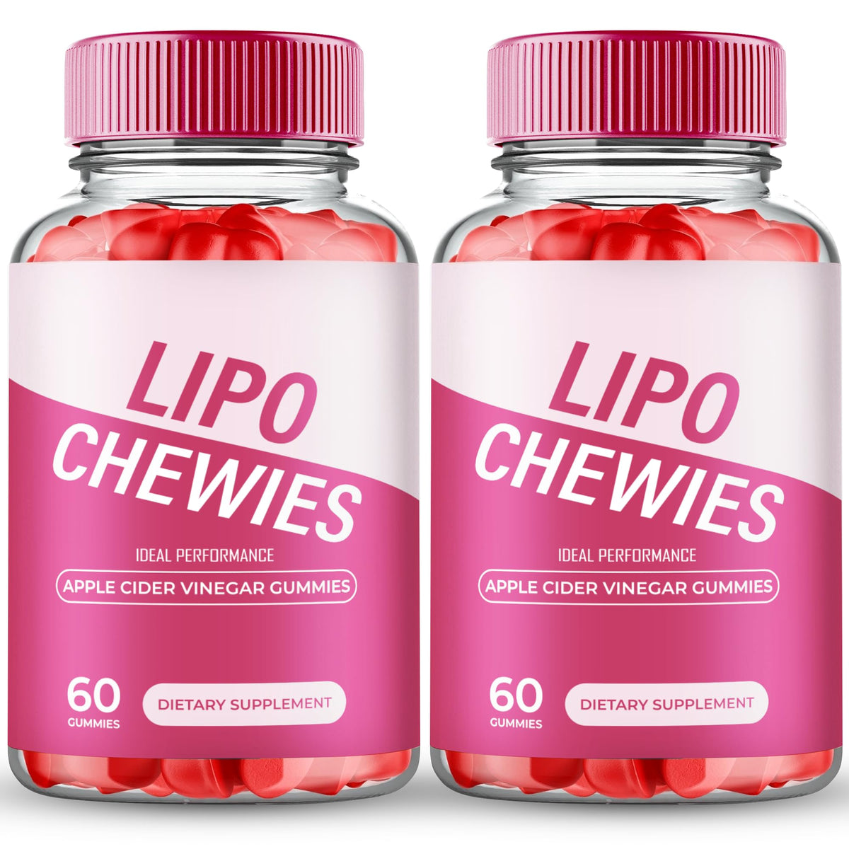Lipo Chewies Gummies IDEAL PERFORMANCE 431g vue de face