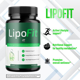 Lipo Fit Capsules MJO à côté de fruits frais
