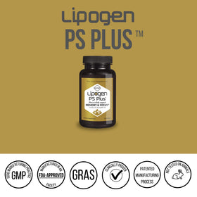 Lipogen PS Plus Compléments avec livret de jeux pour le cerveau