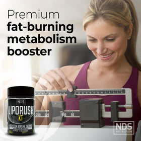 LIPORUSH Dual Impact Stack étiquette avec ingrédients