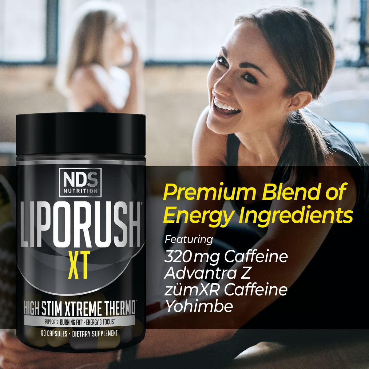 LIPORUSH XT Complément Alimentaire 60 Capsules - capsules à l'intérieur