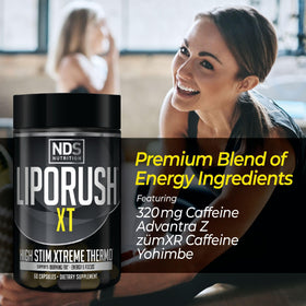 LIPORUSH XT Complément Alimentaire 60 Capsules - capsules à l'intérieur