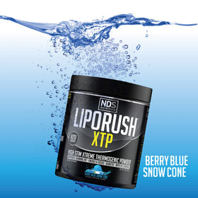 LIPORUSH XTP Saveur Blue Berry - utilisation en salle de sport