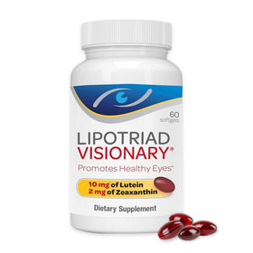 Lipotriad Visionary 60 Capsules vue avant avec étiquette
