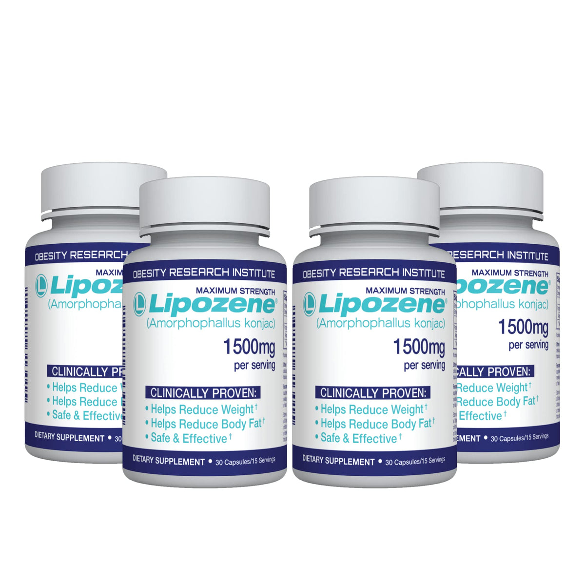 Lipozene compléments alimentaires 120 capsules vue avant