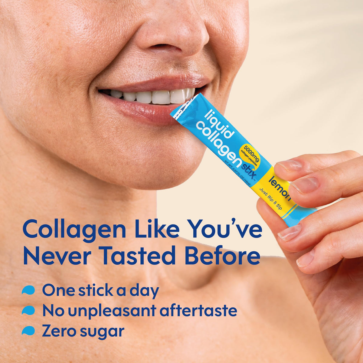 Liquid Collagen Stix - Stick de collagène liquide prêt à boire