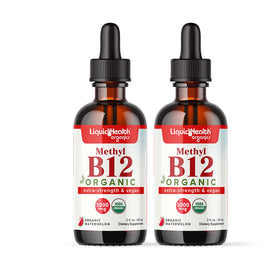 LIQUIDHEALTH B12 Methylcobalamine 5000 mcg flacon avant