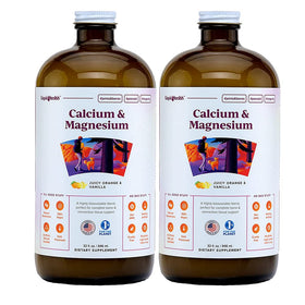 LIQUIDHEALTH Complément Alimentaire Calcium & Magnésium 2 Pack vue de face