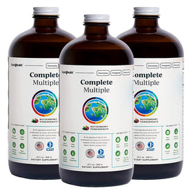 LIQUIDHEALTH Complément Alimentaire Liquide Multivitaminé 3 Pack vue avant