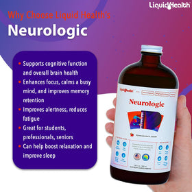 LIQUIDHEALTH Complément Alimentaire Neurologique 946ml - utilisation avec un verre