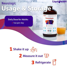 LIQUIDHEALTH Complément Alimentaire Neurologique 946ml - vue de côté