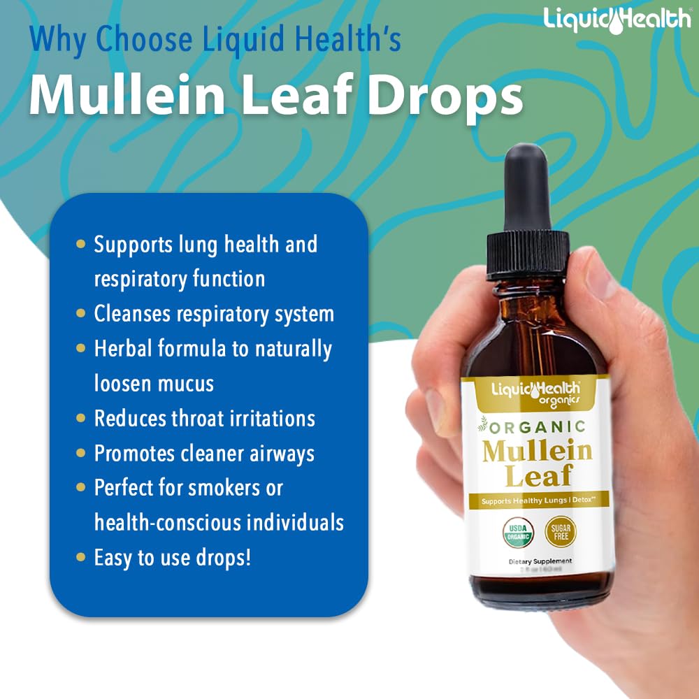 LIQUIDHEALTH Extrait de Feuille de Mauve bio 1000mg étiquette