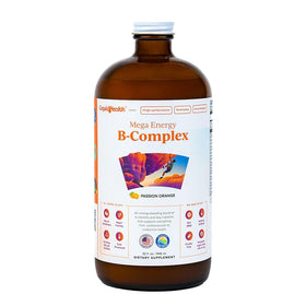 LIQUIDHEALTH Mega Energy B-Complex 32 oz flacon avant