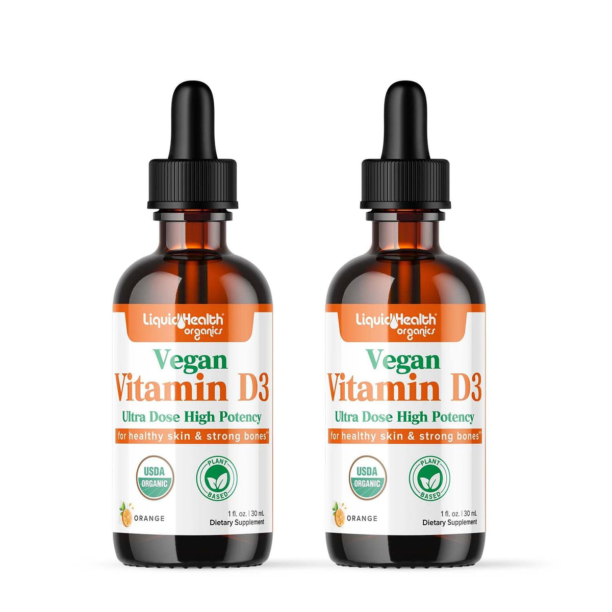 LIQUIDHEALTH Vitamine D3 4000 IU flacon avant