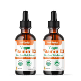 LIQUIDHEALTH Vitamine D3 4000 IU flacon avant