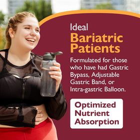Liste des ingrédients de Celebrate Bariatric Multivitamine 45mg Fer