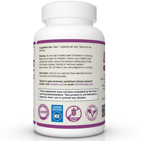 lithitate Lithium Aspartate 10mg illustration de l'utilisation quotidienne
