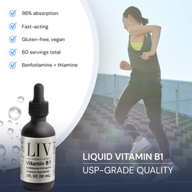 LIV Complément Alimentaire B1 Liquide 60 mL - Goutte à goutte