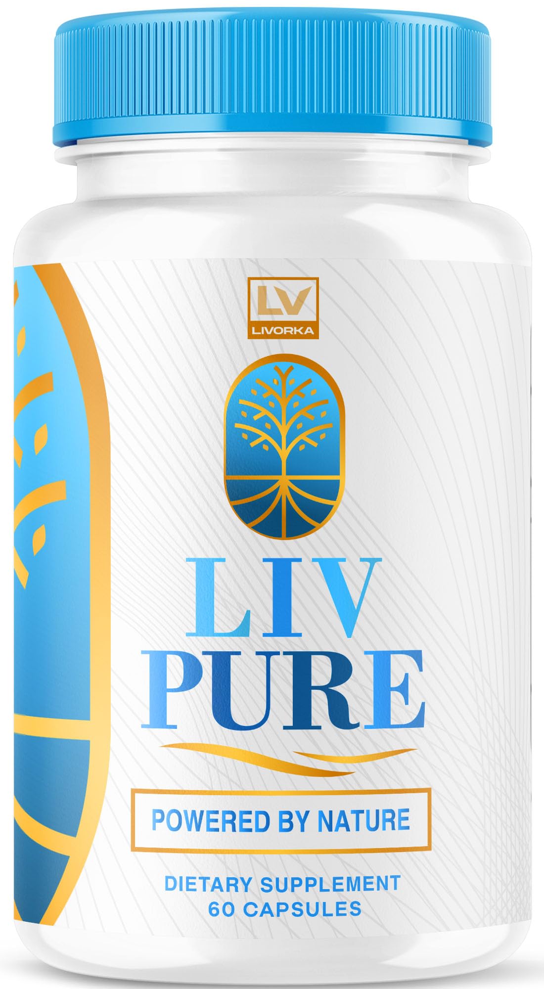 Liv Pure 60 capsules de Wellnessesity, emballage avant
