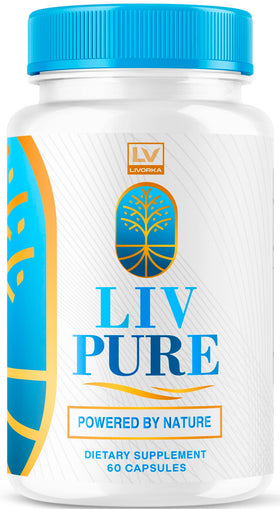 Liv Pure 60 capsules de Wellnessesity, emballage avant