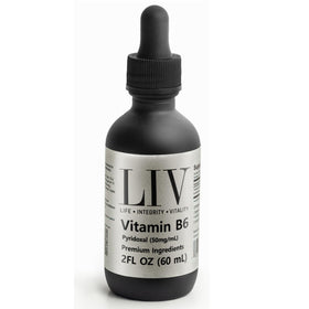 LIV Vitamine B6 Liquide 50 mg bouteille vue avant