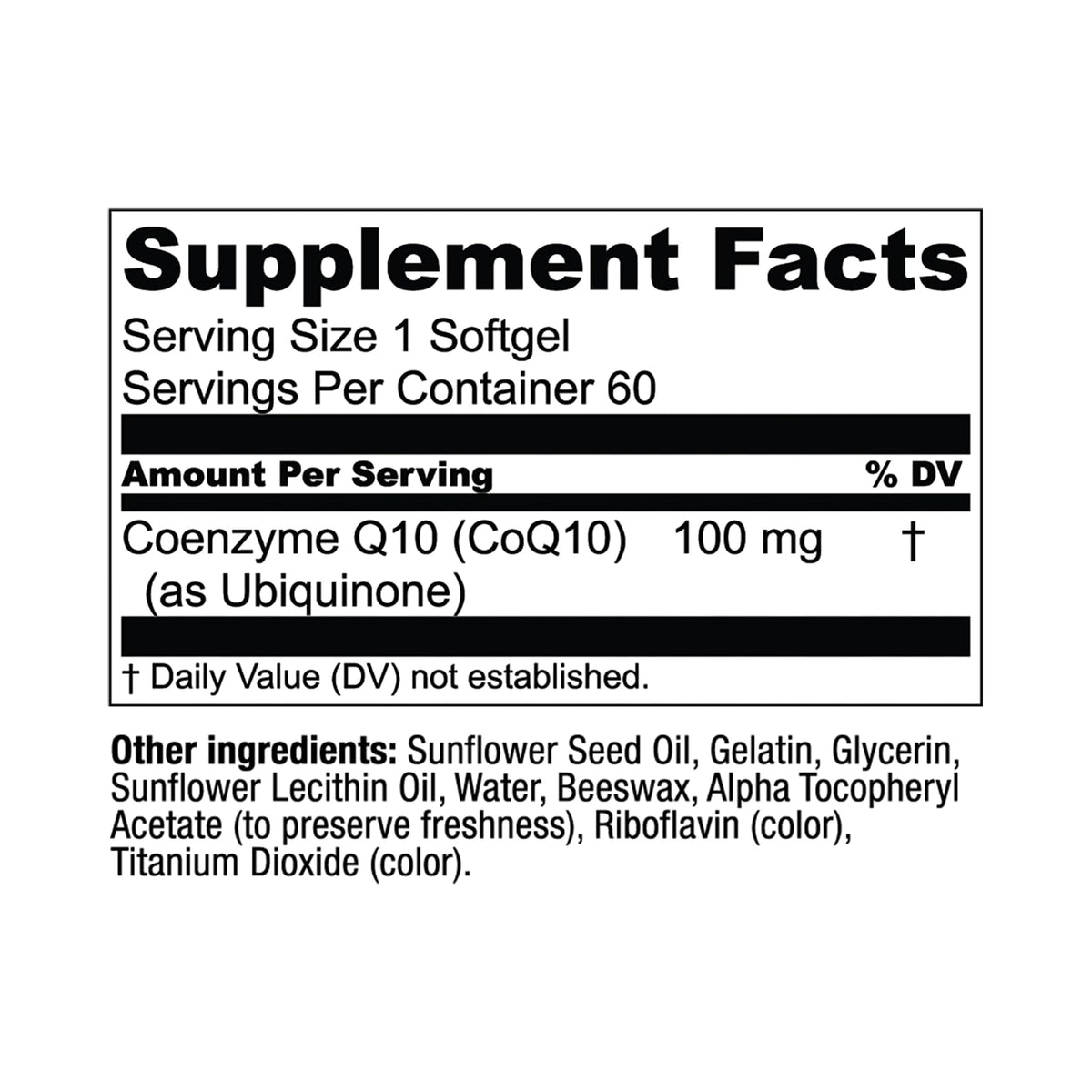 Live Conscious CoQWell 100 mg CoQ10 gélules côté