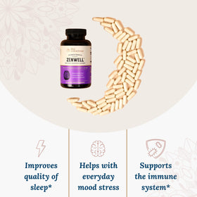 Live Conscious KSM-66 Ashwagandha 60 Capsules, vue latérale