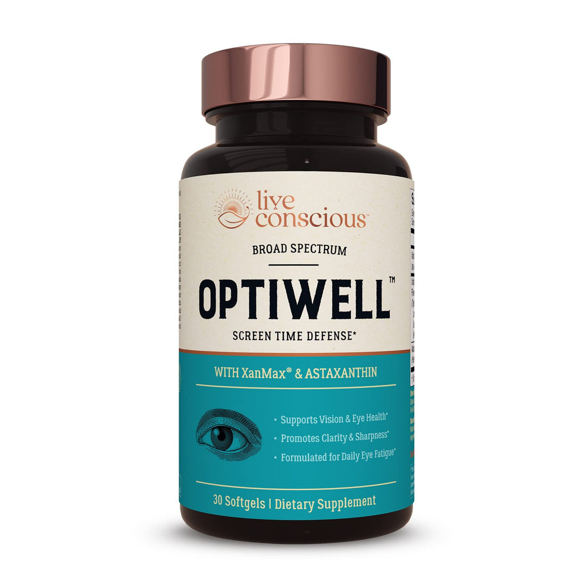 Live Conscious OptiWell 30 gélules vue de face
