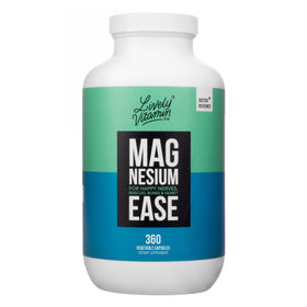 LIVELY VITAMIN CO Magnesium Ease 360 gélules végétales, vue de face
