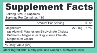 LIVELY VITAMIN CO Magnesium Ease, gélules dans une main