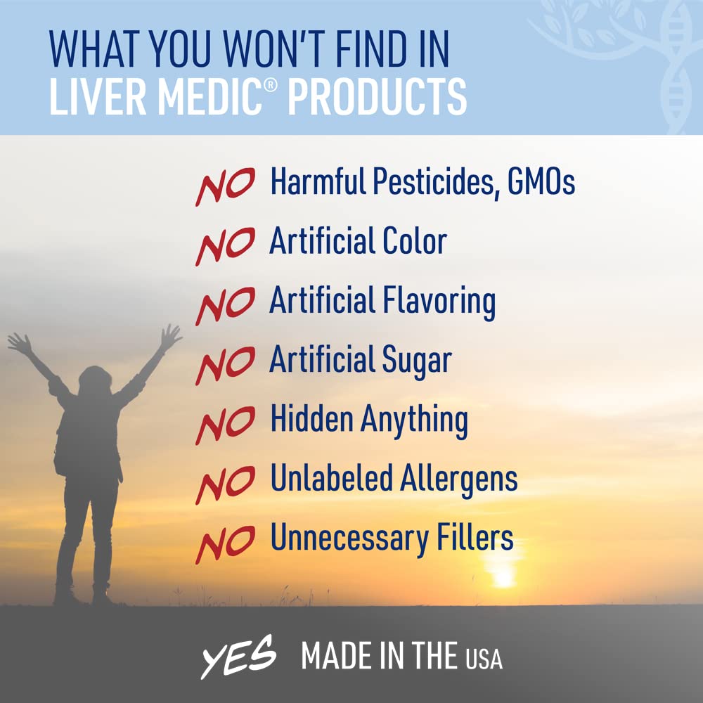 Liver Medic Complément Alimentaire 1000mg 60 Capsules avec d'autres compléments alimentaires