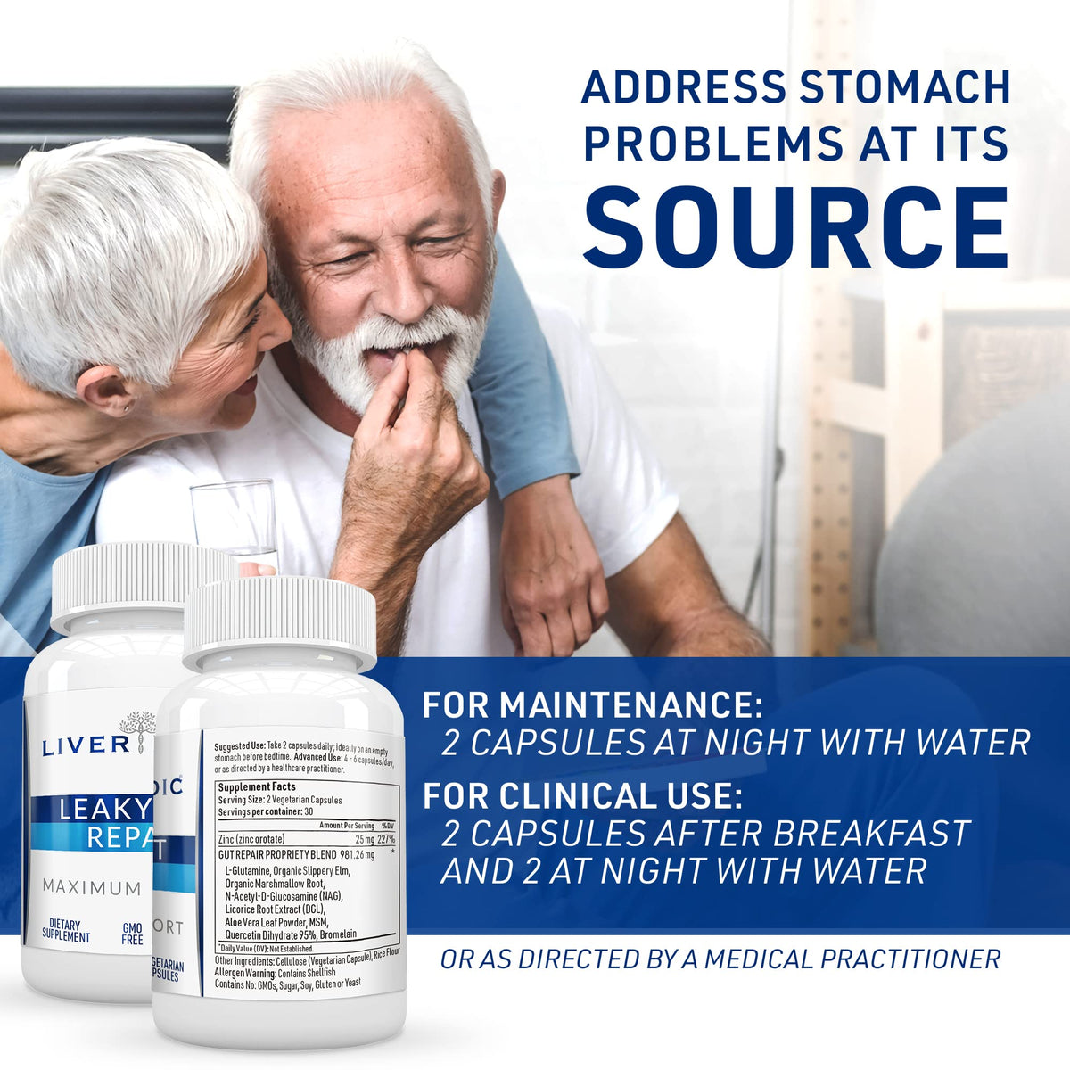 Liver Medic Complément Alimentaire 1000mg 60 Capsules avec étiquette