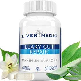 Liver Medic Complément Alimentaire 1000mg 60 Capsules vue de face
