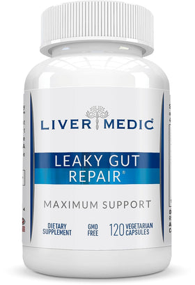 Liver Medic Réparation Intestinale 120 capsules vue de face
