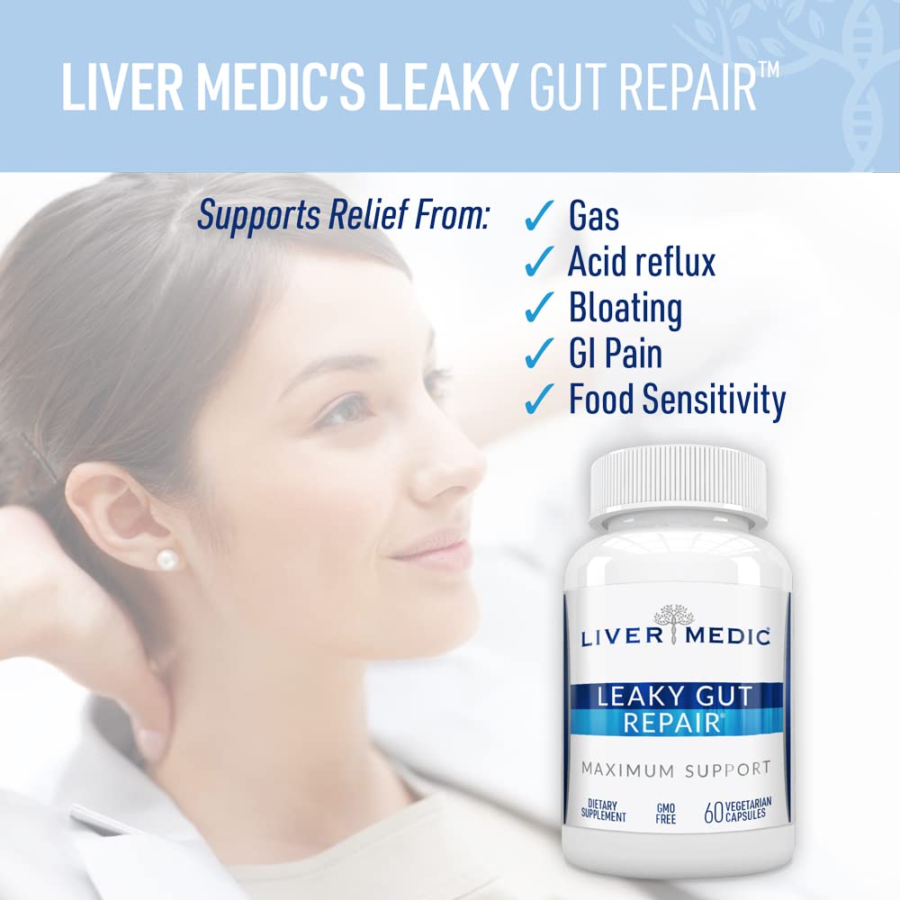 Liver Medic Réparation Intestinale capsules dans un environnement naturel