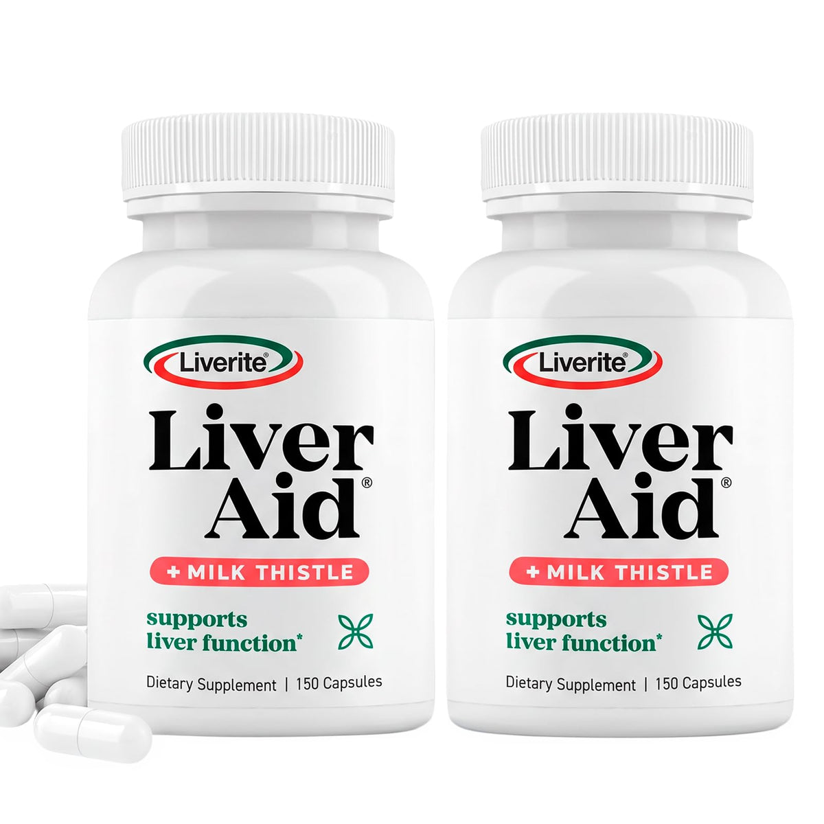 LIVERITE complément alimentaire foie 300 capsules, vue avant