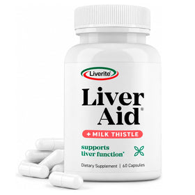 LIVERITE Complément Alimentaire Foie 60 Capsules, vue de face